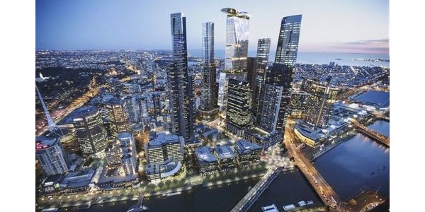 墨爾本比尤拉螺旋槳之城，新型垂直城市 / 藍(lán)天組