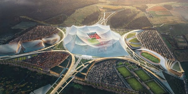 摩洛哥將建全球最大足球場，首批效果圖公布