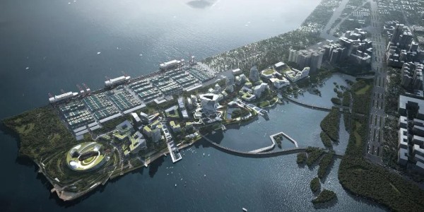 NBBJ ‘騰訊大鏟灣科技島’，構(gòu)想“網(wǎng)絡(luò)城市”