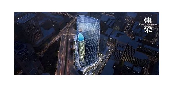 成都地標(biāo)性建筑，“天府之眼”，希爾頓頂奢酒店