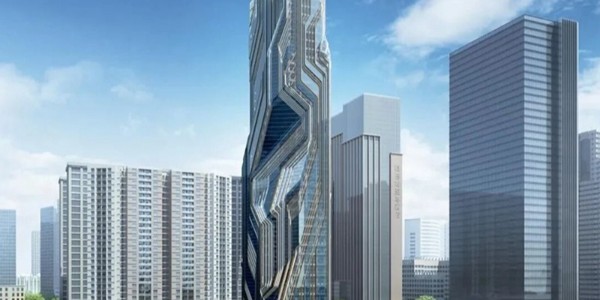 深圳又一新地標(biāo)封頂，由扎哈事務(wù)所設(shè)計(jì)，形如‘變形金剛’