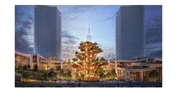 西安再添新地標(biāo)！托馬斯·赫斯維克設(shè)計(jì)“生命之樹”，靈感源自銀杏樹