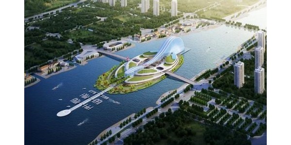 珠海橫琴新地標(biāo)“天沐琴臺(tái)”封頂，設(shè)計(jì)汲取琵琶、古琴之靈感