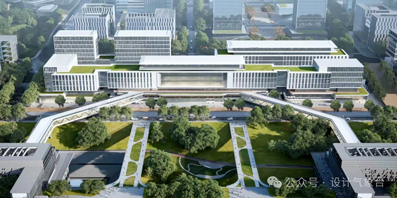 馬巖松新作方案被爆改！網友：外星飛船變成行政大樓？