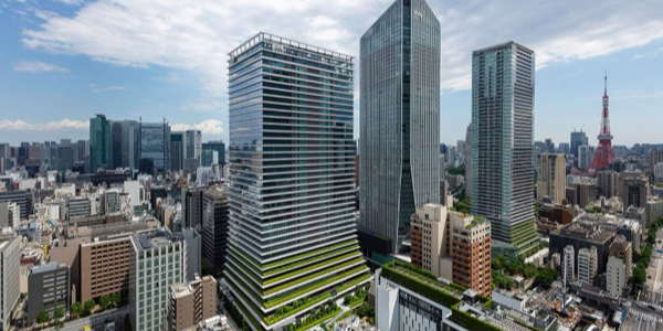 日本最高的住宅摩天樓，綠植覆蓋改善都市“微氣候”