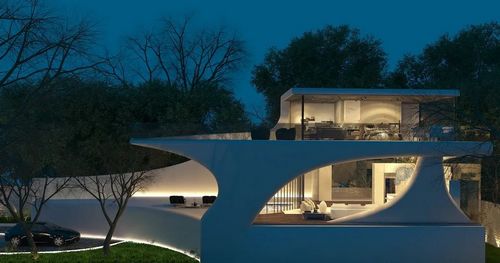 白色派 | 伊朗幾何別墅