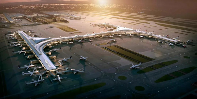 耗資387.6億的上海浦東國際機(jī)場四期擴(kuò)建通過評審，新建T3航站樓開工在即！