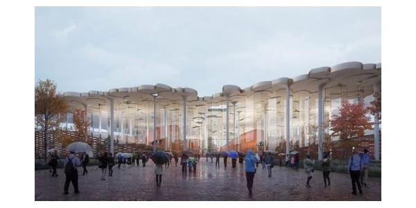 北京新地標(biāo)“森林書苑”已成型，一睹最新實(shí)景圖